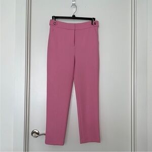 Veronica Beard Pink Ankle Pants